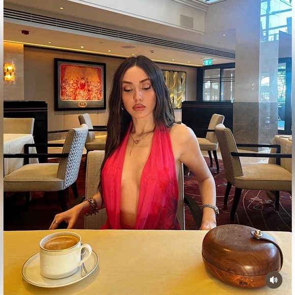 ZARA DRAPED TULLE HALTER DRESS SIZE XXL NWT BLOGGERS FAVORITE - Picture 9 of 17